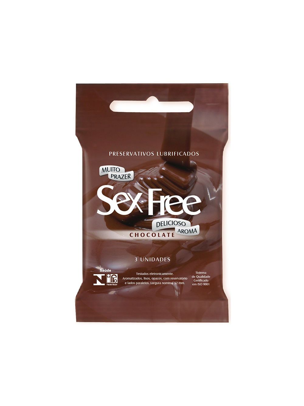 Preservativos Sex Free Chocolate com 3 Unidades | Santa Marta -  drogariasantamarta