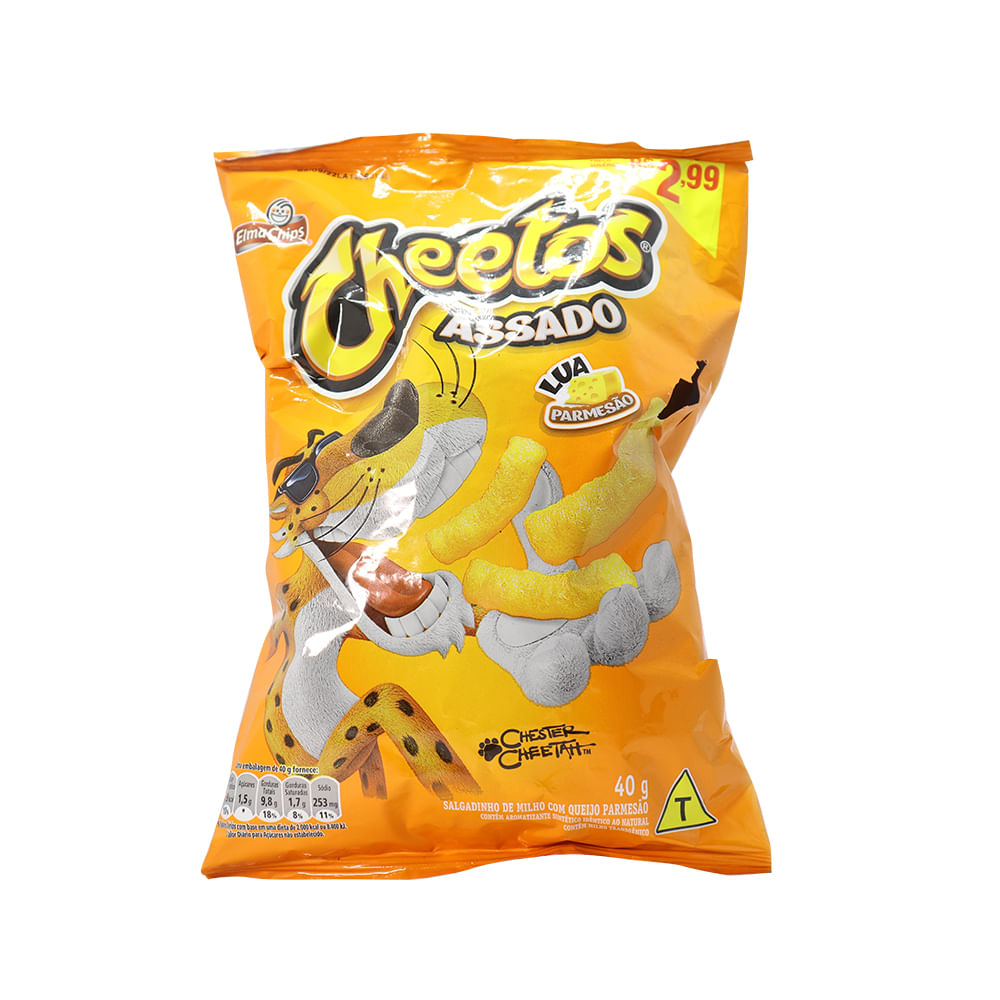 Salgadinho De Milho Lua Queijo Elma Chips Cheetos 40G