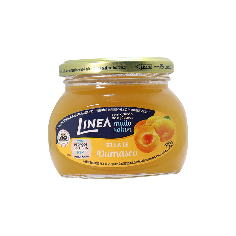 Geleia de Damasco Diet LINEA 230g