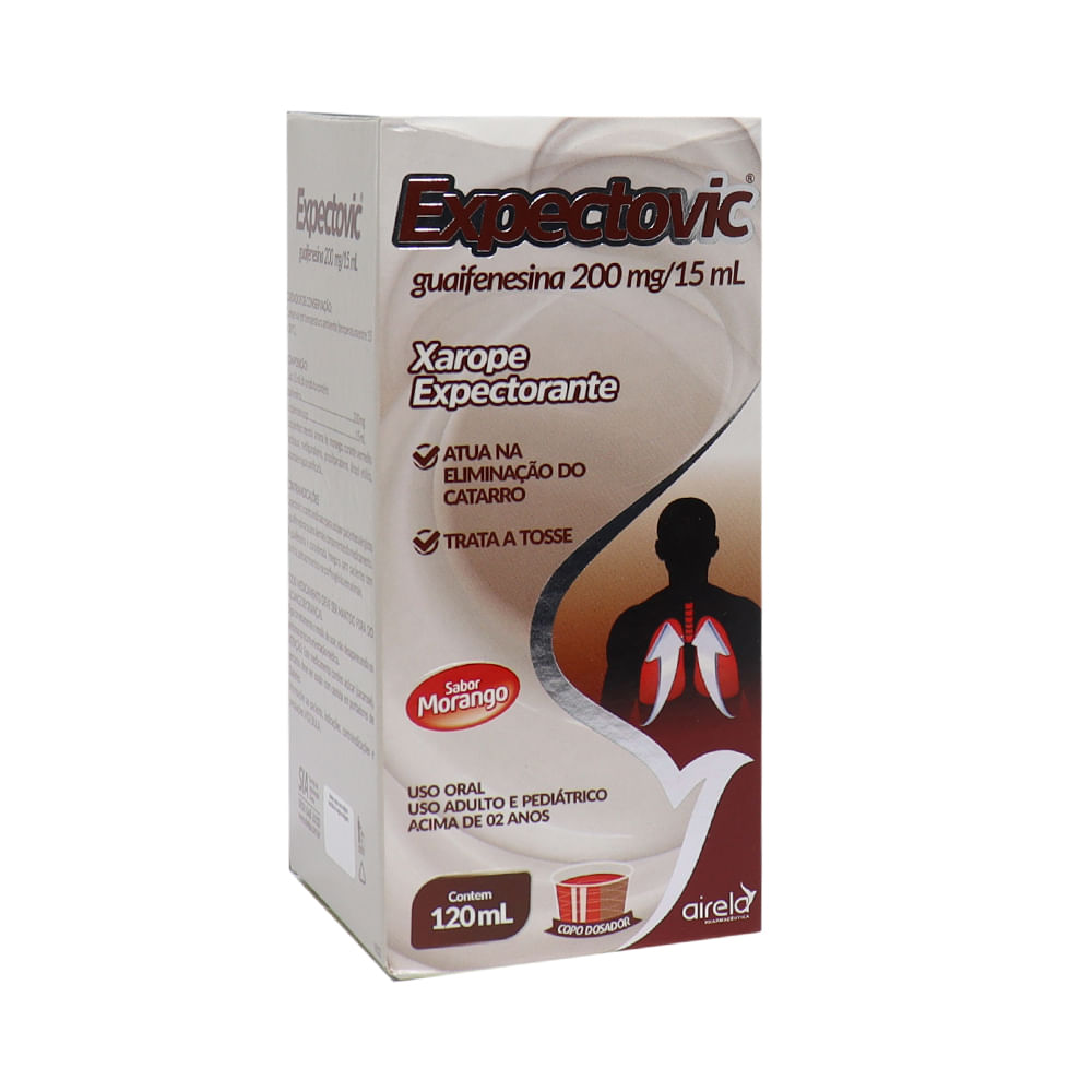 Expec Xarope Antitussígeno Expectorante e Antialérgico 120ml