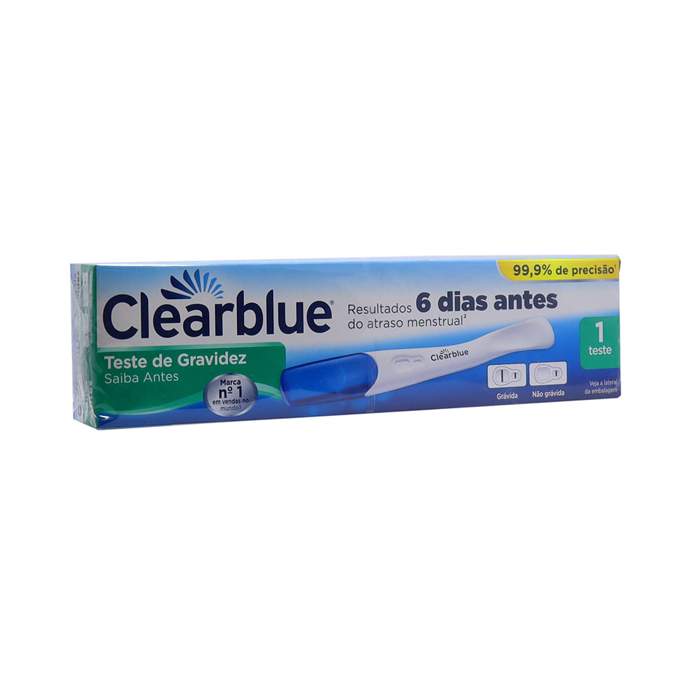 Teste de Gravidez Clearblue Digital com 1 Unidade