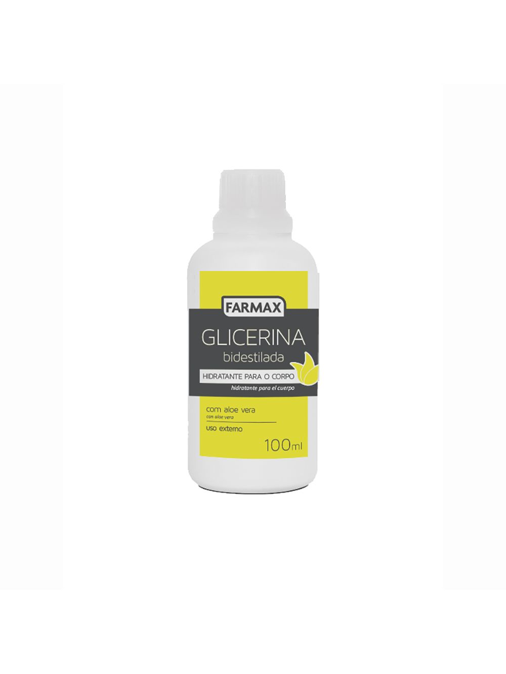 Glicerina Farmax Bidestilada 100Ml - Farmax - Drogarias Tamoio