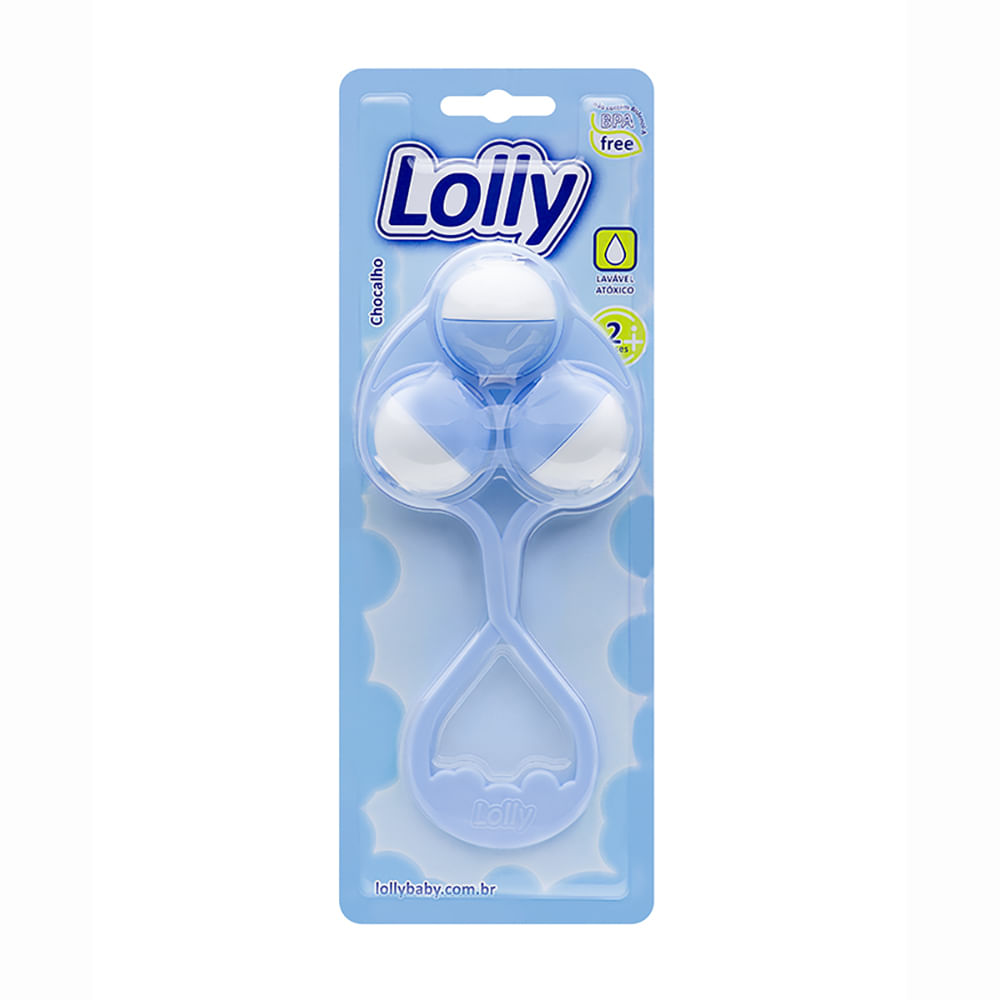 Chocalho Azul Lolly - Lolly