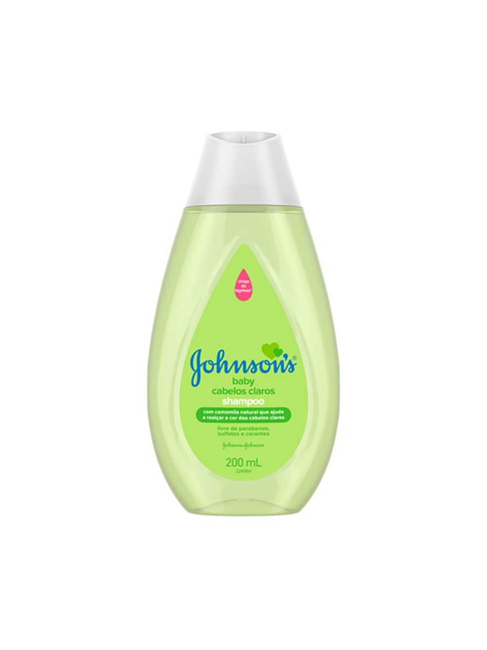 Shampoo Infantil Johnsons Baby Cabelos Claros 200ml