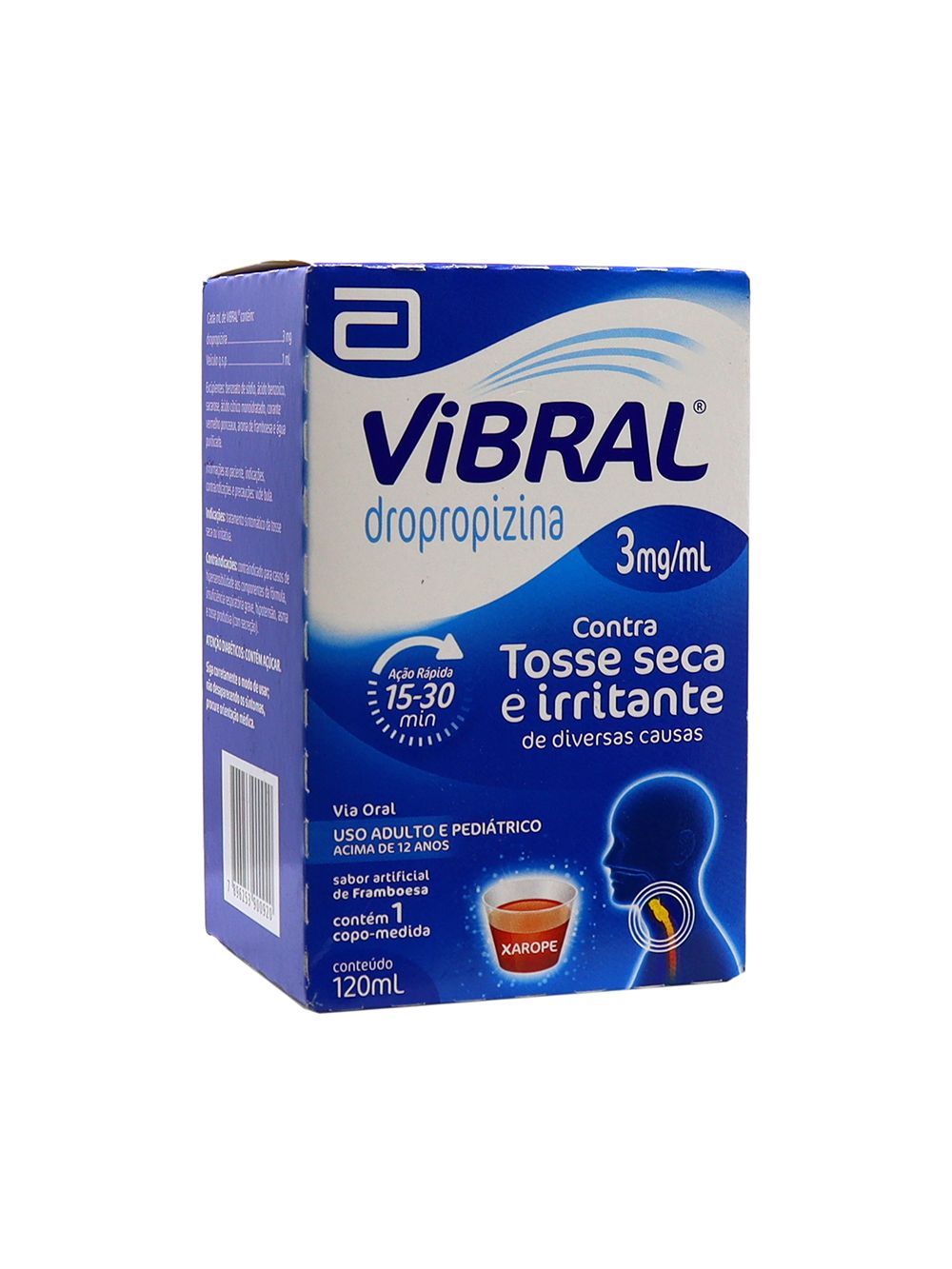 VIBRAL XAROPE PEDIÁTRICO 120ML SABOR FRAMBOESA - Farmácias CallFarma