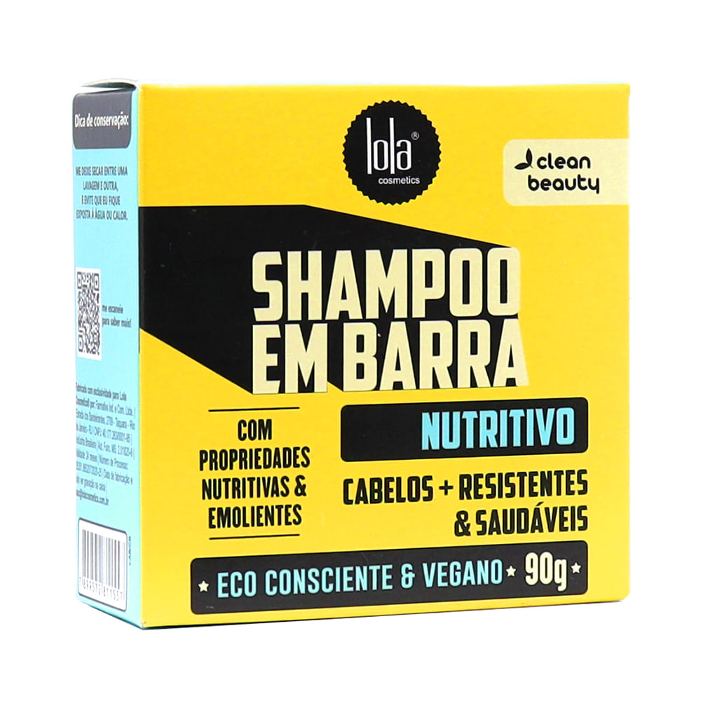 Shampoo em Barra Lola Nutritivo com 90g Compra Santa Marta